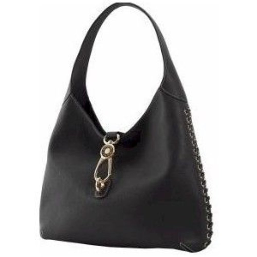 Dooney & Bourke Whipstitch Leather HOBO